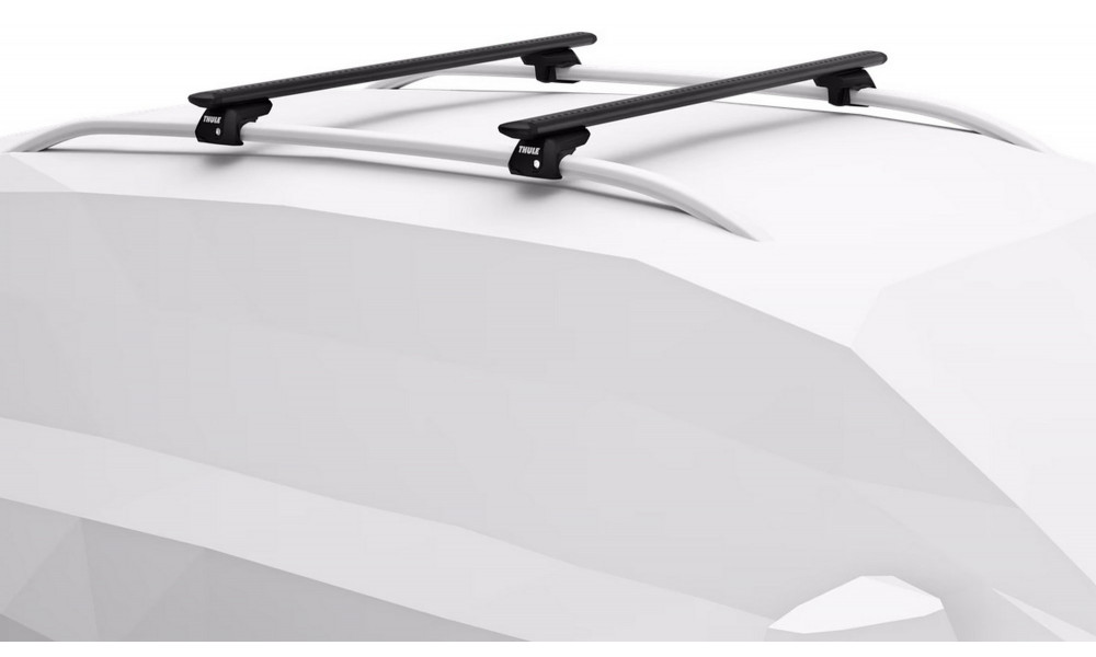 Упоры для багажника Thule WingBar Evo Set black - 7