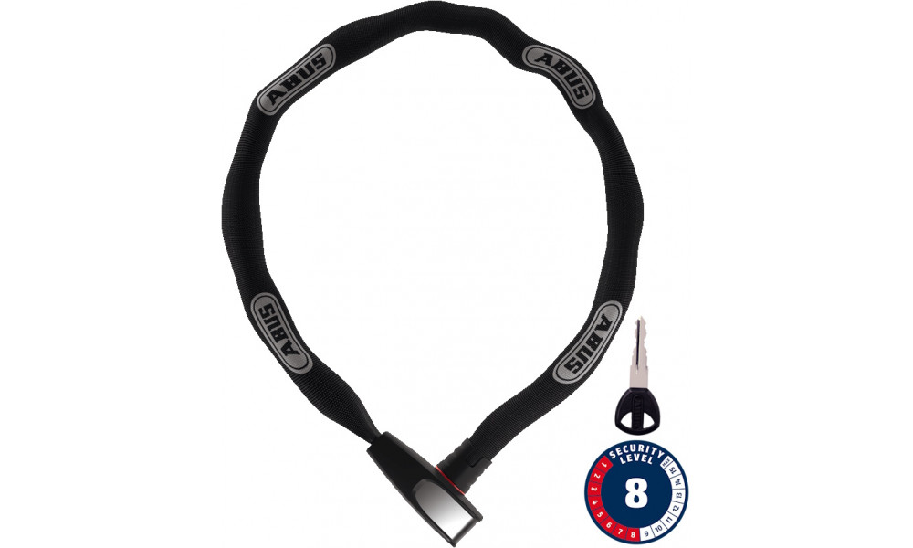 Замок Abus Steel-O-Chain 8807K/110 black 
