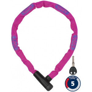 Замок Abus Steel-O-Chain 5805K/75 pink