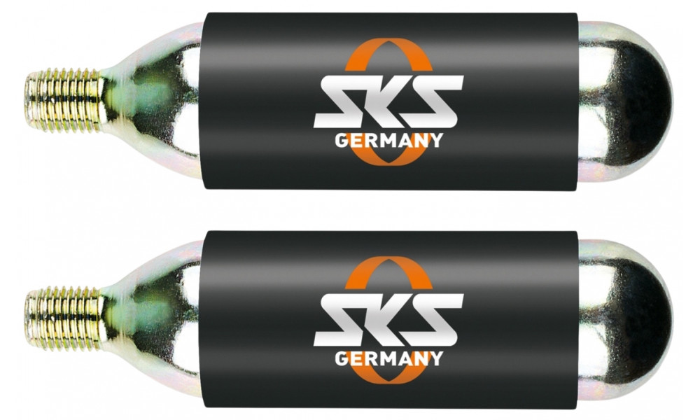 Баллончик CO2 SKS for pump Airbuster (2x16g), threaded - 1