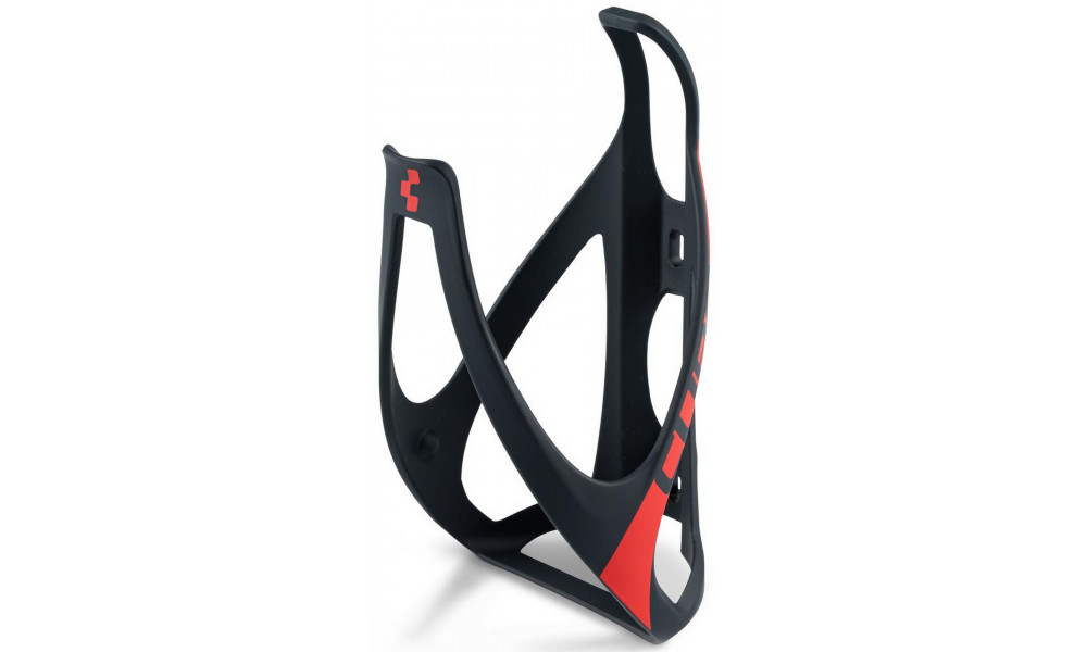 Bottle cage Cube HPP matt black'n'red 
