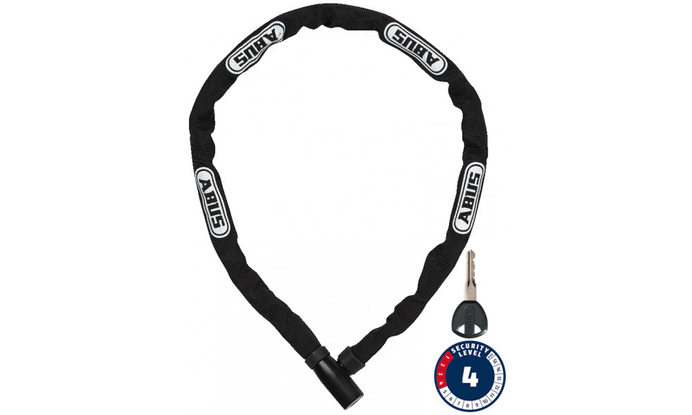 Lock Abus Steel-O-Chain 4804K/75 BK 