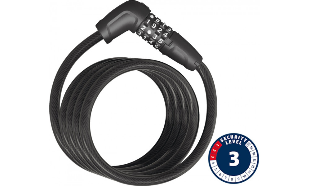 Lock Abus Numero 5510C/180 BK 