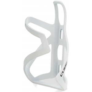 Bottle cage Cube HPP Sidecage matt white'n'glossy black