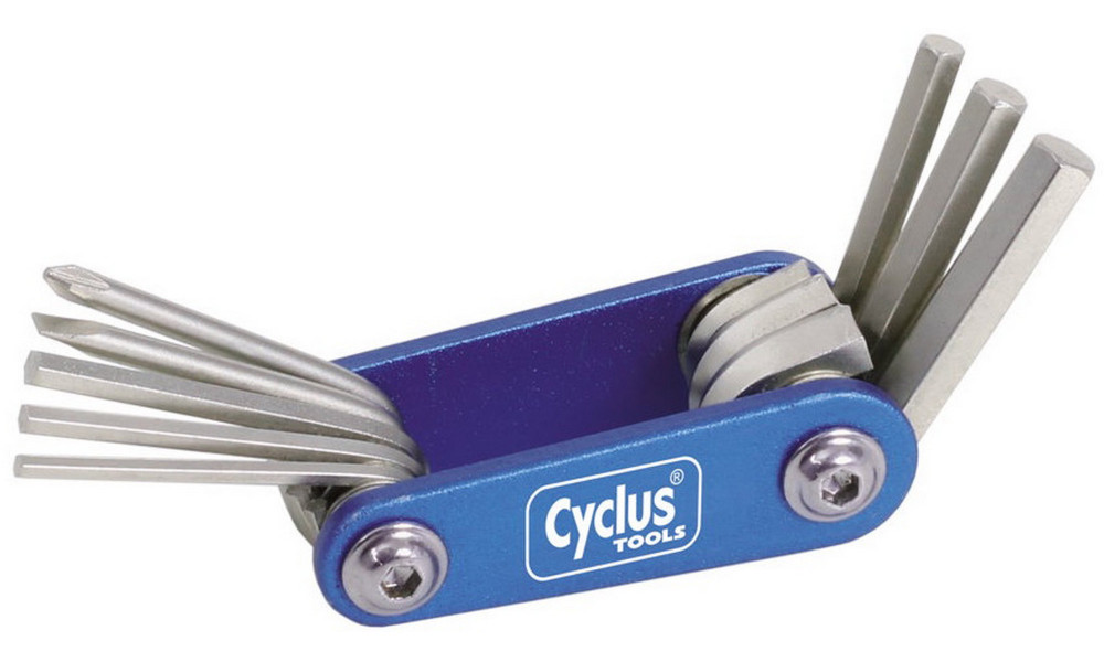 Инструмент Cyclus Tools Mini 9in1 Multitool foldable (720637) - 2