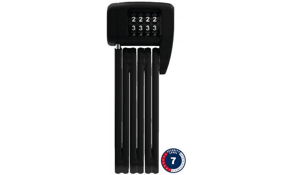 Lock Abus Bordo Combo Lite Mini 6055C/60 black SH - 1