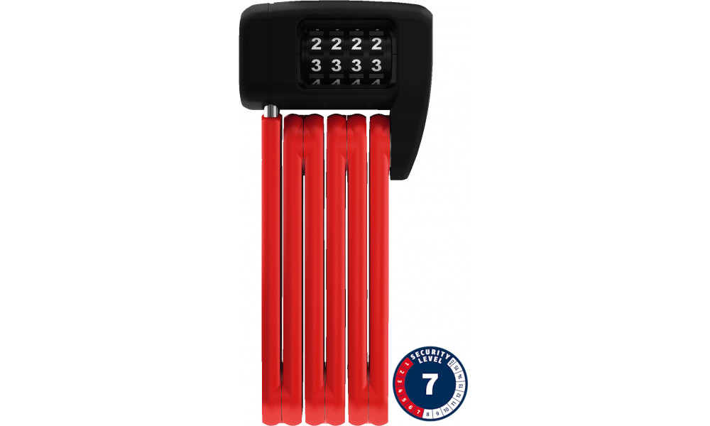 Lock Abus Bordo Combo Lite Mini 6055C/60 red 