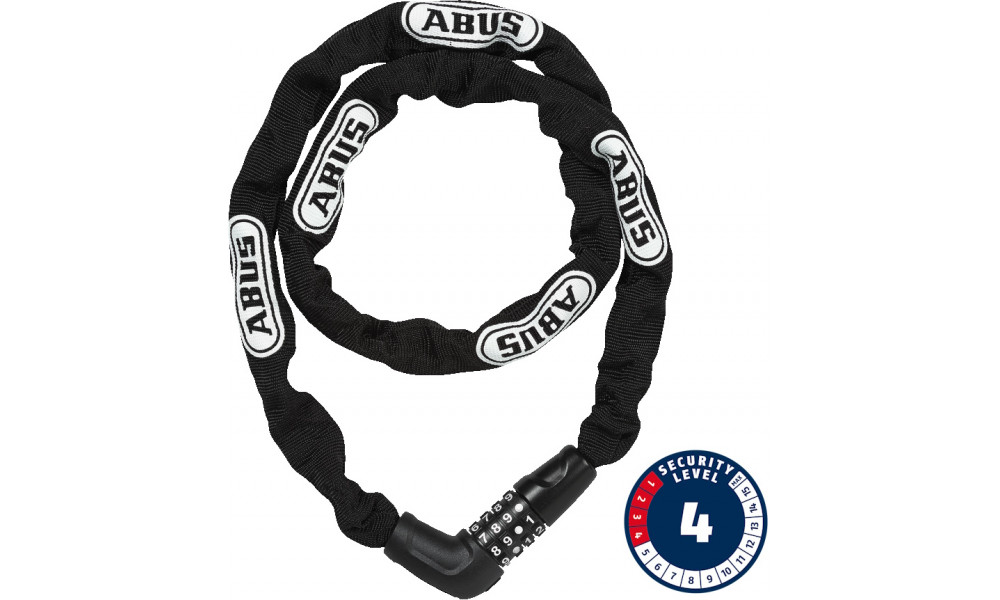 Замок Abus Steel-O-Chain 5805C/110 black 