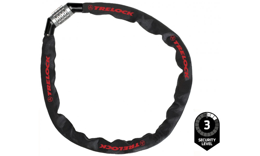 Lock Trelock BC 115/60/4 CODE black 