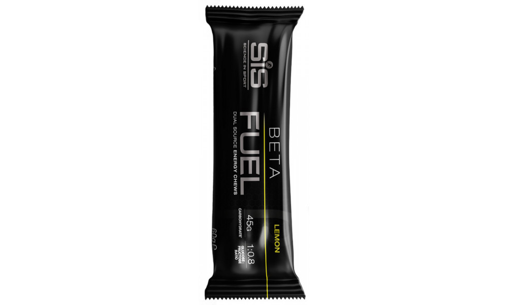 Энергетический батончик SiS Beta Fuel Energy Chew Lemon 60g - 1