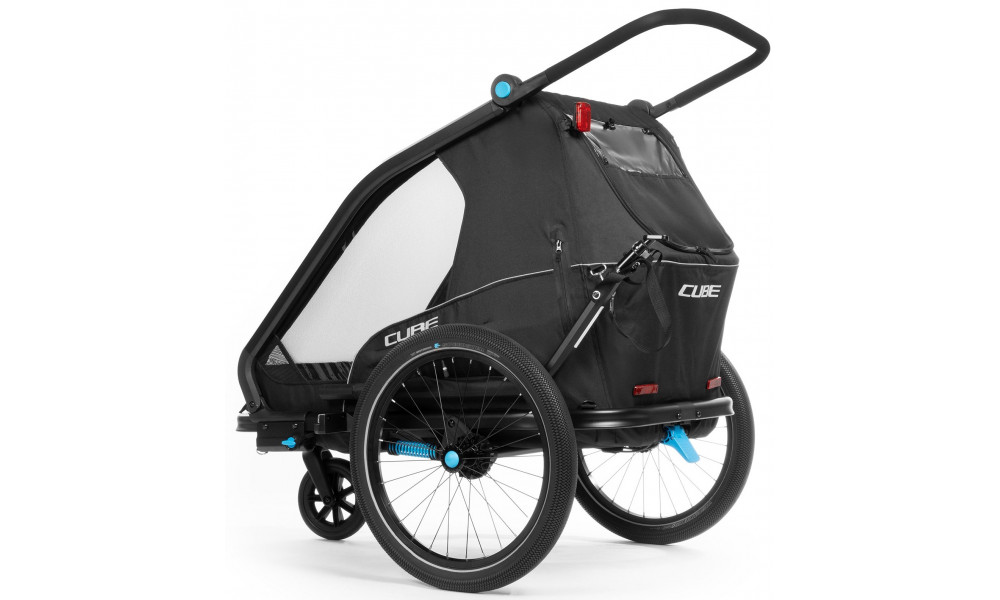 Kids trailer Cube Double CMPT black - 6