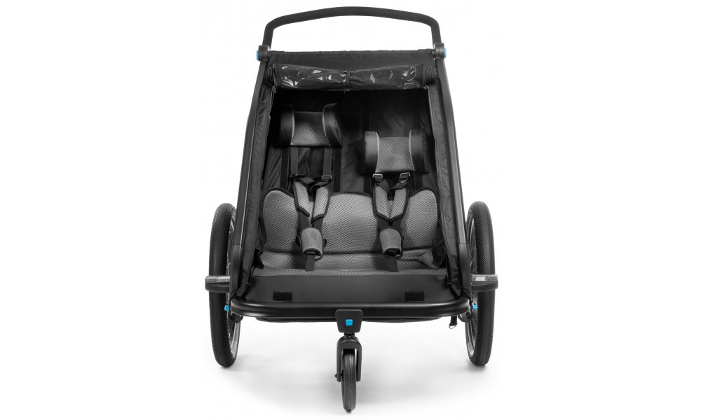 Kids trailer Cube Double CMPT black - 9
