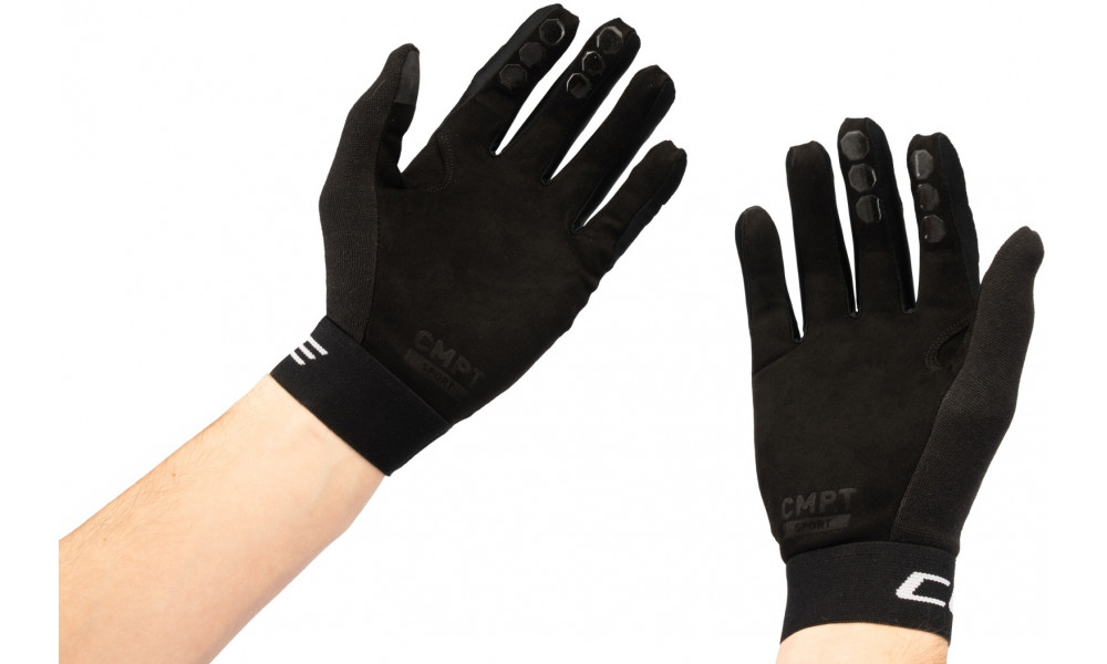Gloves Cube CMPT Sport Long black-XS (6) - 5