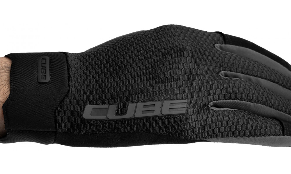 Gloves Cube Gravity Long black-XS (6) - 4