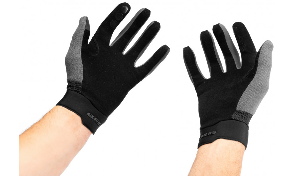 Gloves Cube Gravity Long black-XS (6) - 6