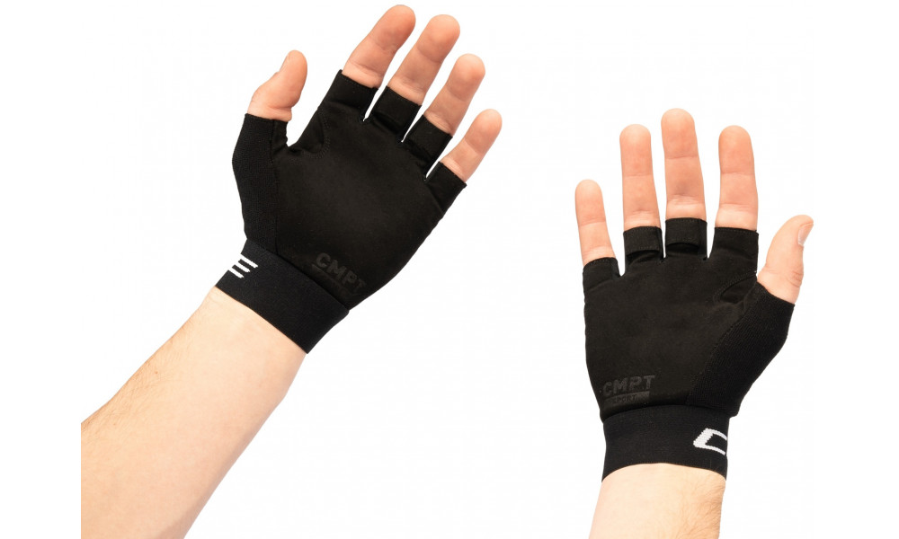 Gloves Cube CMPT Sport Short black-XS (6) - 5