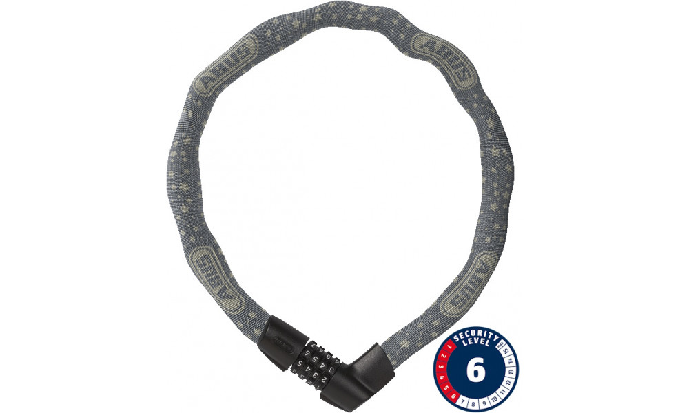 Замок Abus Tresor 1385/75 grey star 