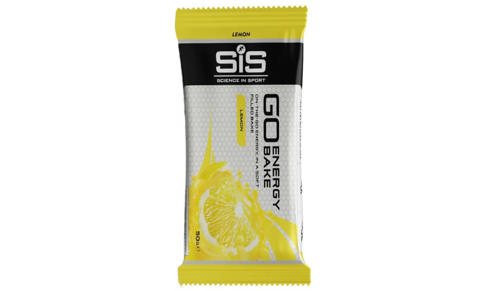 Энергетический батончик SiS Go Energy Bake Lemon 50g - 1