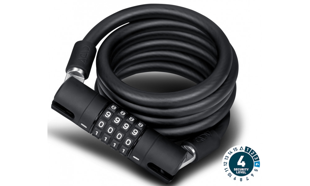 Lock ACID cable combination Corvid C180 12x1800mm - 1