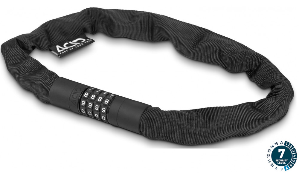 Замок ACID chain combination Corvid C80 6x800mm - 1