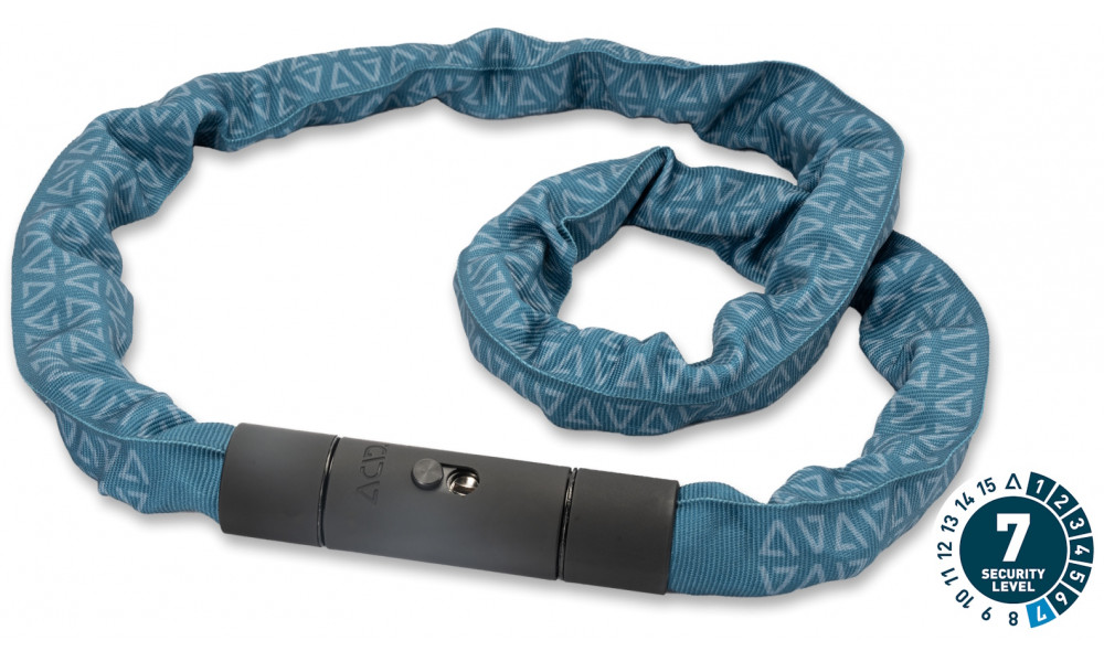 Замок ACID chain Corvid K120 6x1200mm blue - 1