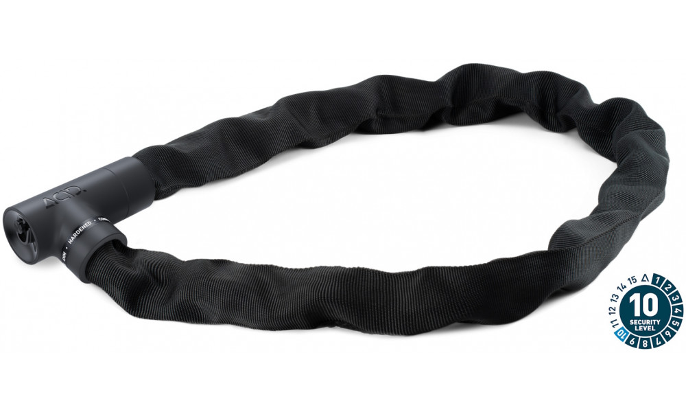 Lock ACID chain Solid K120 6x1200mm black - 1