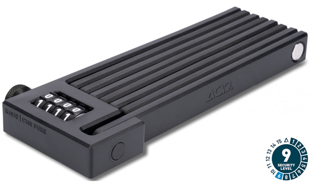Замок ACID folding combination RIGID PURE C120 7x1200mm - 1