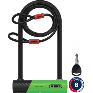 Замок Abus Ultra 410K/170HB230 green SH + Cobra 10/120