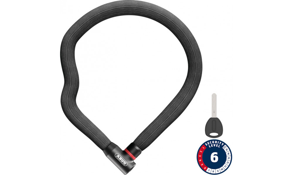Lock Abus Goose 4204K/85 black 