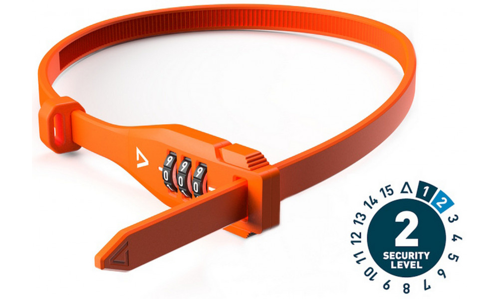 Замок ACID cable combination Ratch 3.5x600mm orange 