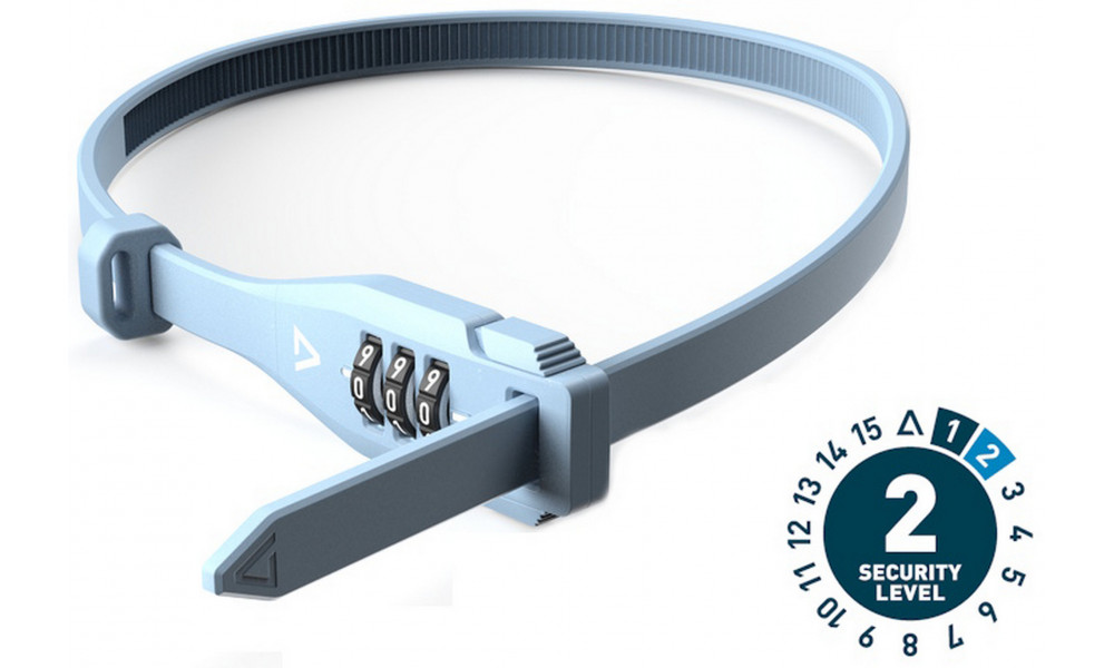 Замок ACID cable combination Ratch 3.5x600mm pigeonblue 