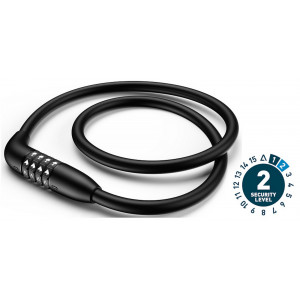 Lock ACID cable combination Bendid C80 10x800mm black