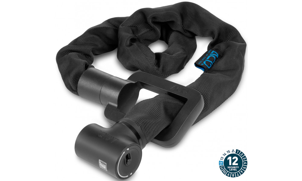 Lock ACID chain Solid Pro K120 Cargo 8x1200mm black - 1