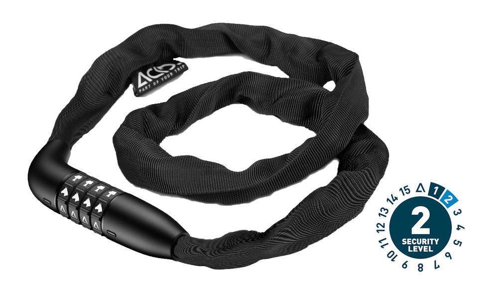 Lock ACID chain combination Tangid C80 10x800mm black 