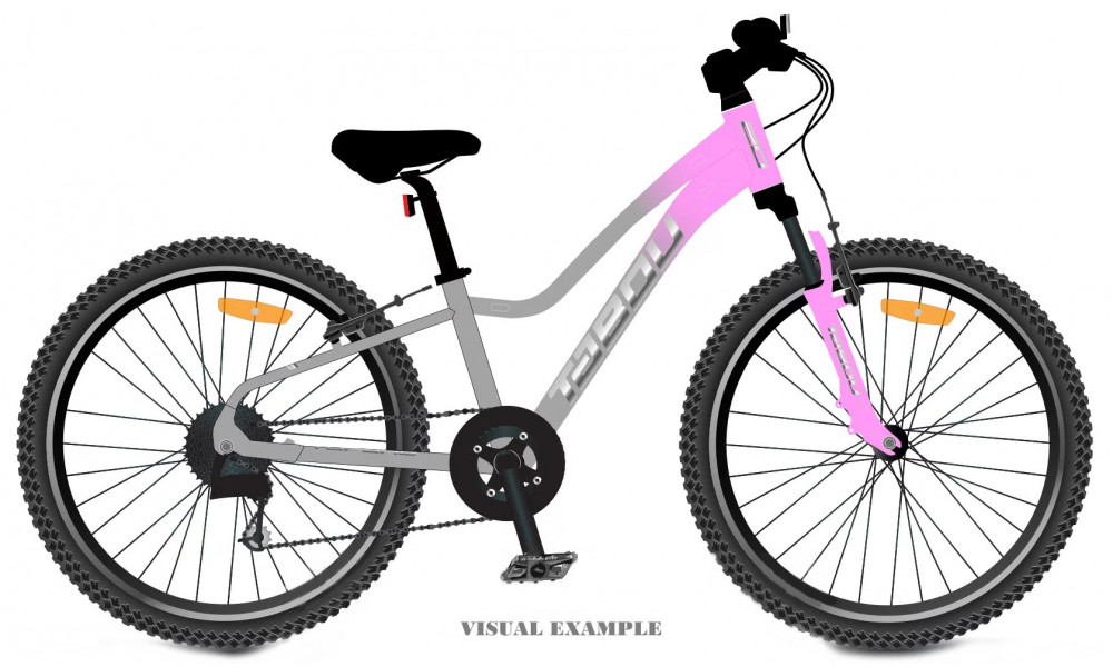 Bicycle Tabou Topshe 20 pink-grey 
