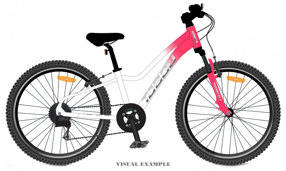 Bicycle Tabou Topshe 20 pink-white 