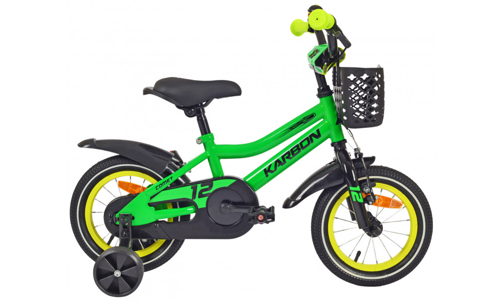 Bicycle Karbon Comet 12 green neon - 1