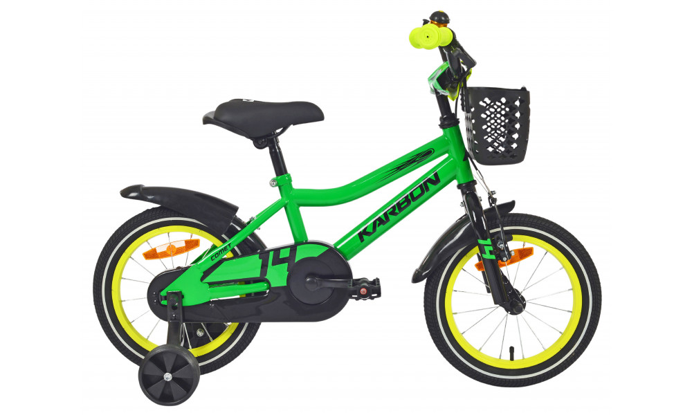 Bicycle Karbon Comet 14 green neon - 1