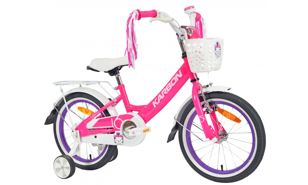 Велосипед Karbon Tiara 16 pink - 2