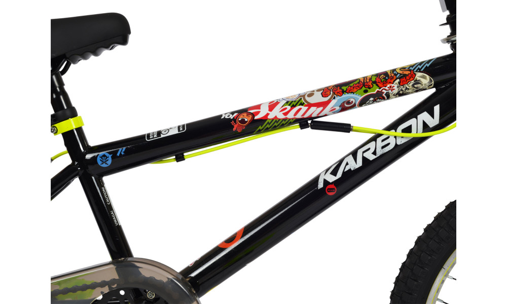 Велосипед Karbon BMX 20 black-lime - 7