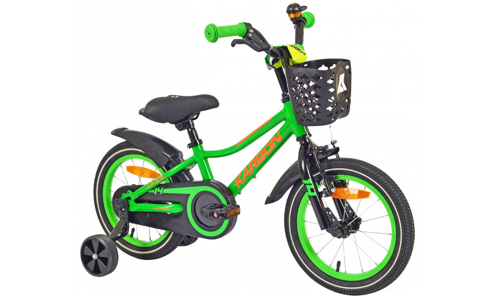 Bicycle Karbon Jazz 14 green neon - 9