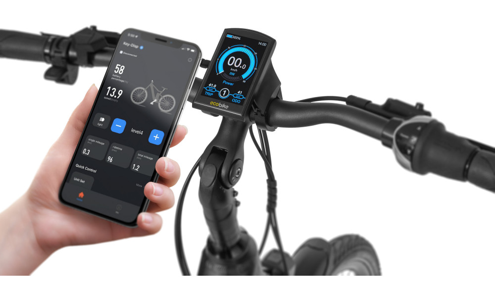 ????????????? ????????? Ecobike LX Black 556.8Wh - 3