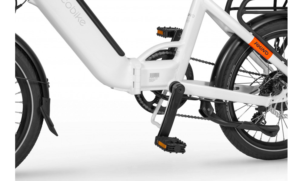 ????????????? ????????? Ecobike Rhino Arctic White 630Wh - 2