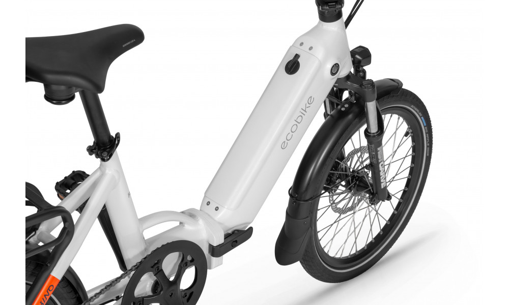 E-bike Ecobike Rhino Arctic White 630Wh - 4