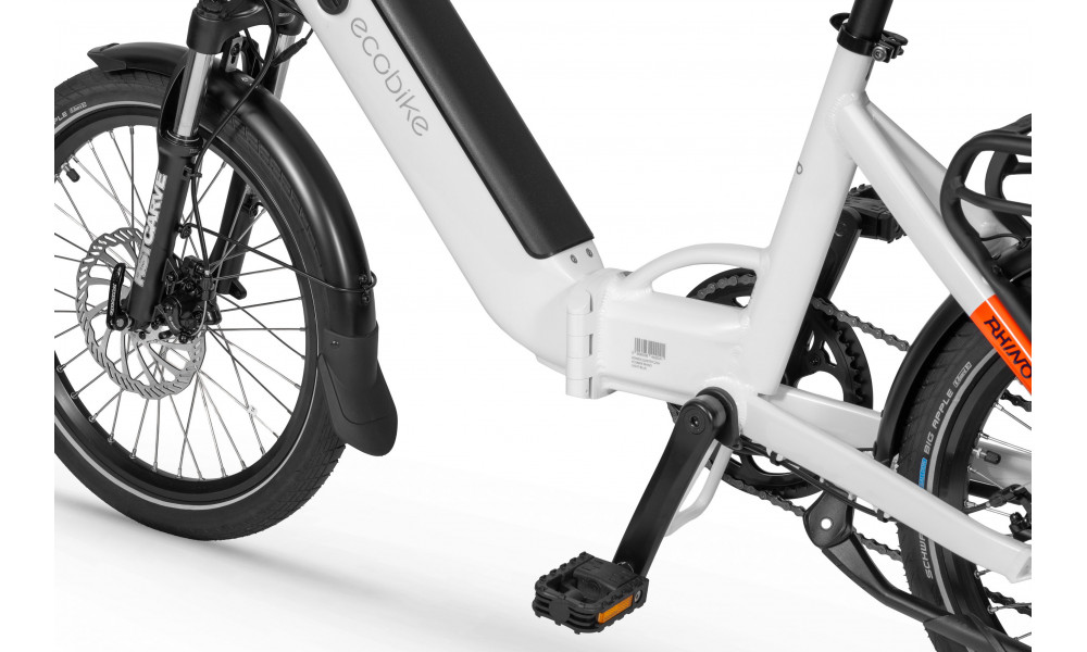 ????????????? ????????? Ecobike Rhino Arctic White 630Wh - 12