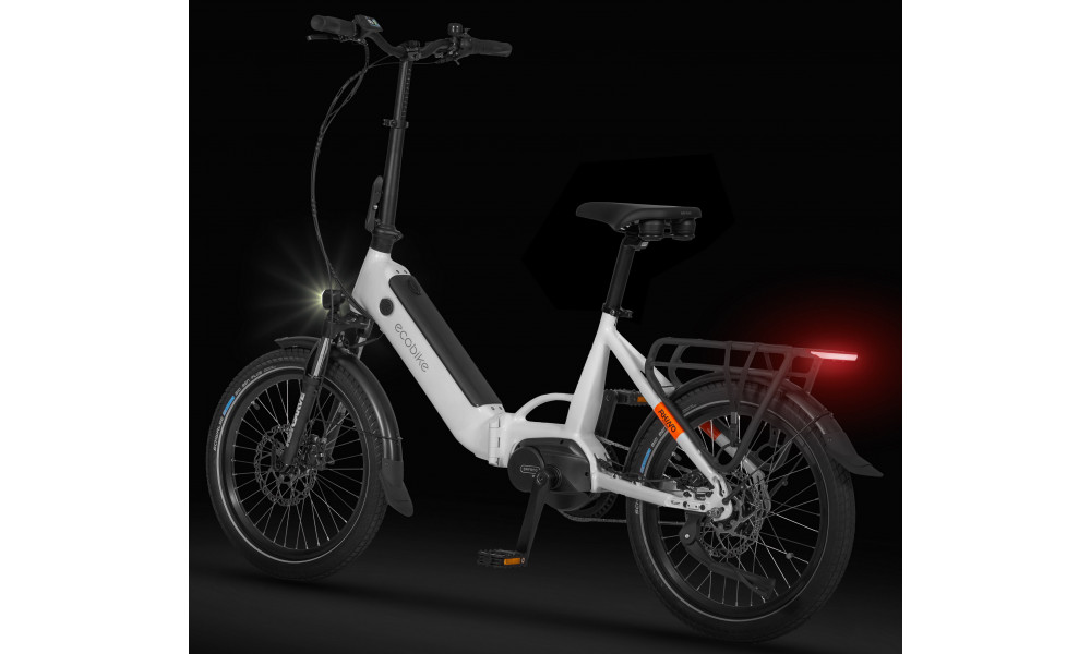 Электрический велосипед Ecobike Rhino Cruise White 504Wh - 30