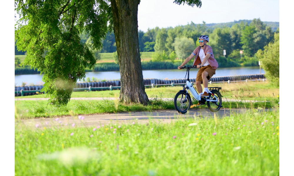 Электрический велосипед Ecobike Rhino Cruise White 504Wh - 37