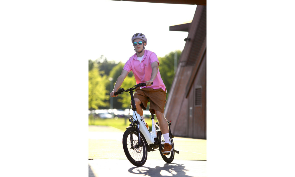 E-bike Ecobike Rhino Cruise White 504Wh - 46