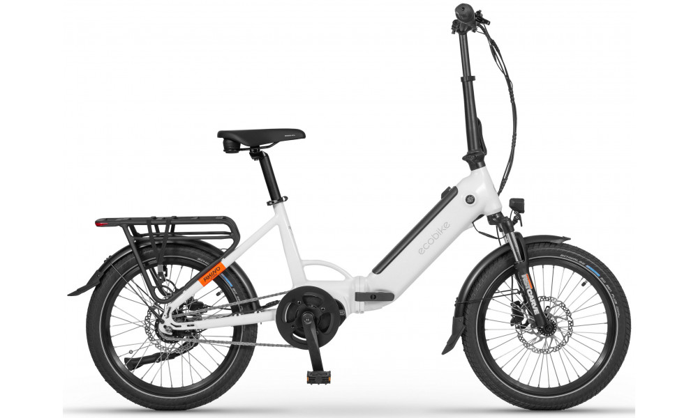 ????????????? ????????? Ecobike Rhino Cruise White 630Wh - 1