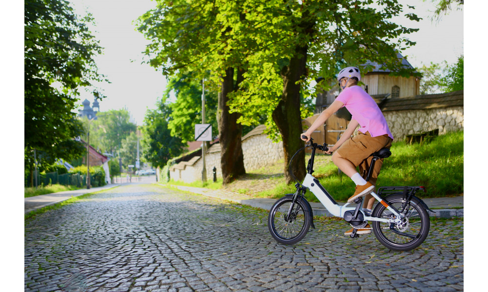 E-bike Ecobike Rhino Cruise White 630Wh - 17